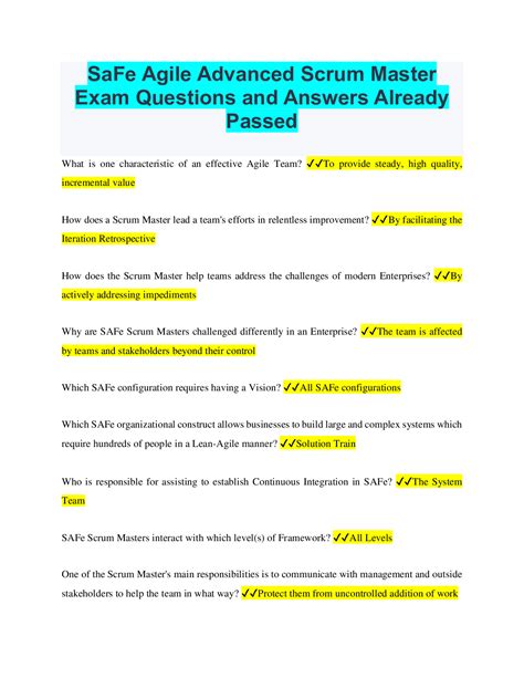 Practice online tests including objective questions from old International Software Testing Qualifications Board (ISTQB) papers. . Agile foundation exam questions and answers
